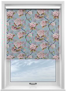 Bouquet, Cornflower - Twist&Fit Roller Blind
